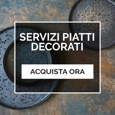 Servizi Piatti Decorati